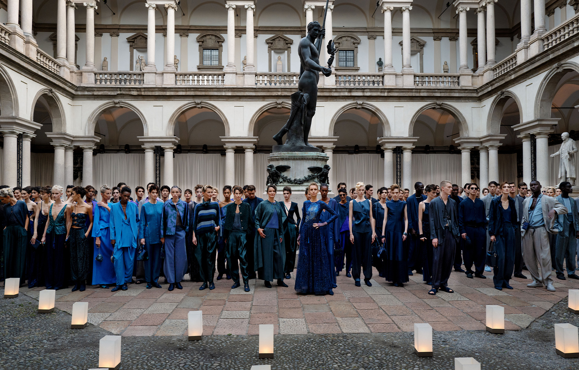 defile giorgio armani printemps-été 2026 fashion week de milan