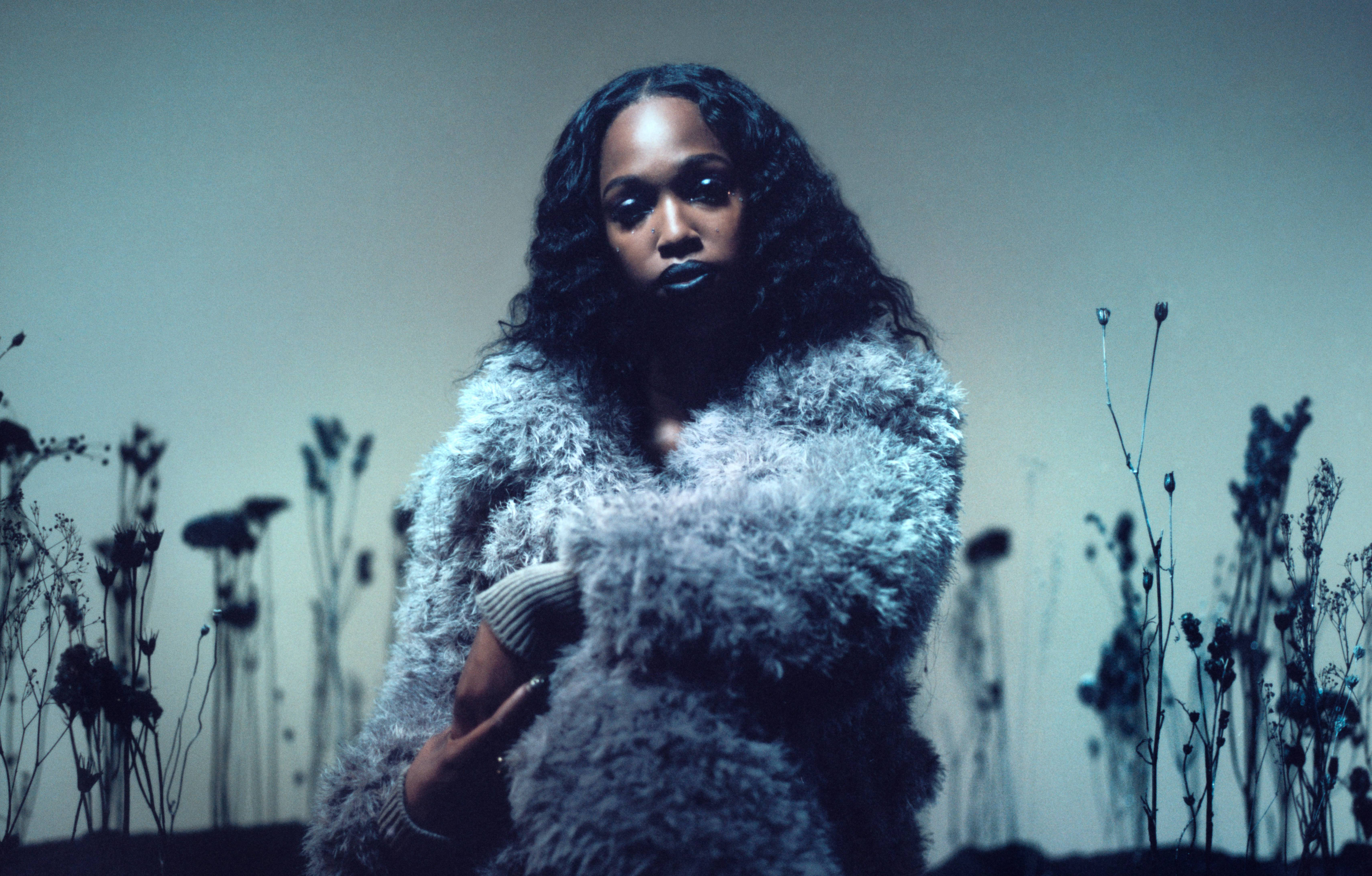 Portrait de la rappeuse John Glacier © Jurga Ramonaite.