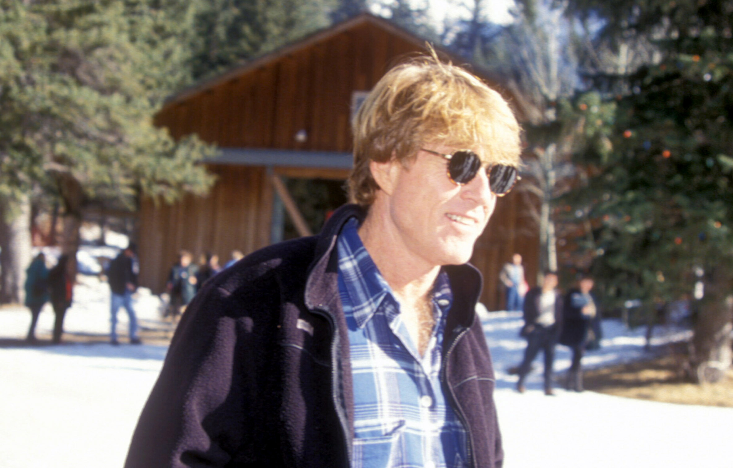 Photo d'archive de Robert Redford au Festival de Sundance 1994.