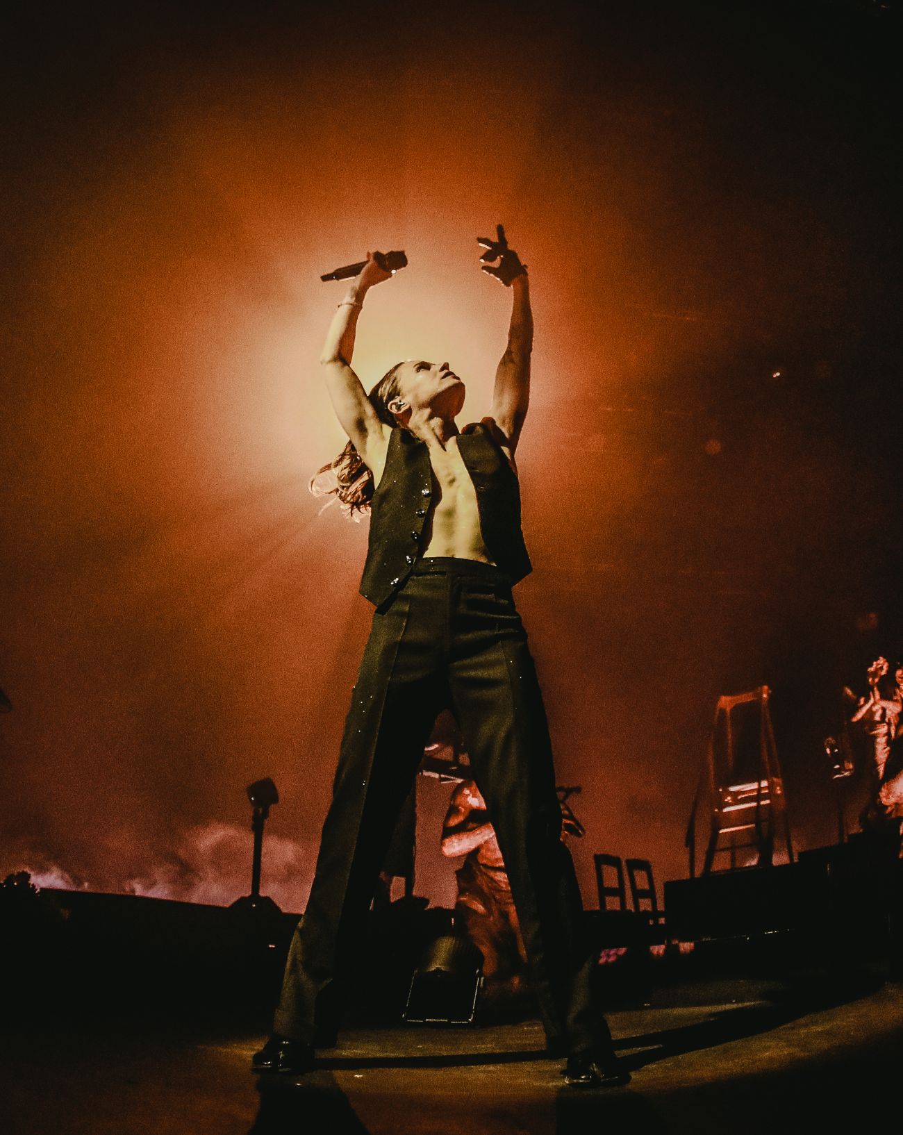 Christine and the Queens à l’Olympia Theatre de Dublin le 10 septembre 2023. Photo par Debbie Hickey/Getty Images.