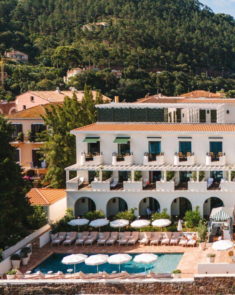 Chateau de Theoule sur mer, cote d'Azur, Hotel.