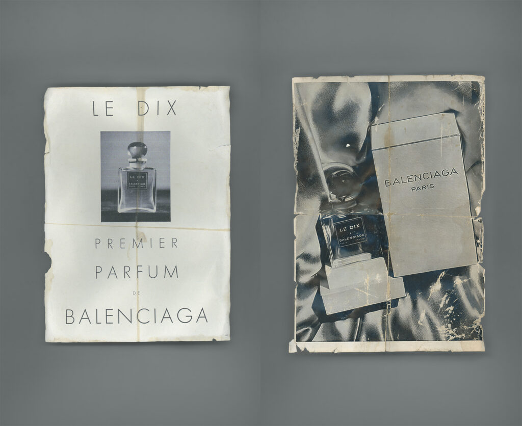 Balenciaga parfum, archives, Le Dix 