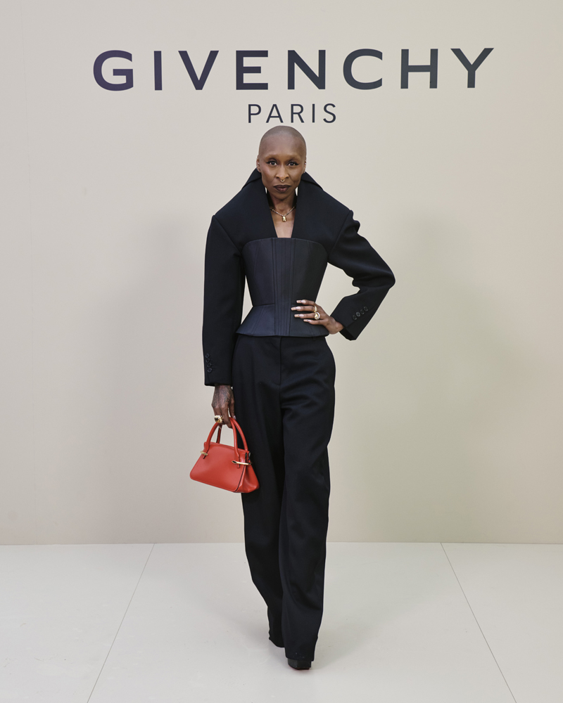 Cynthia Erivo au défilé Givenchy printemps-été 2026.