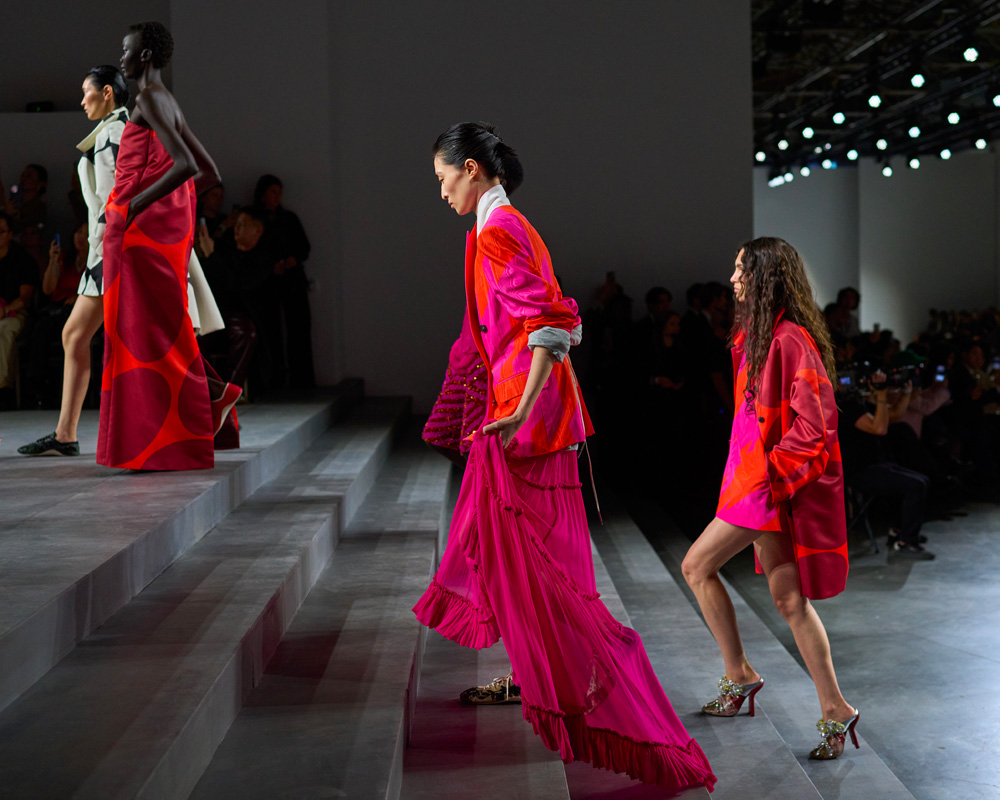 Vue du défilé Dries Van Noten Printemps-été 2026