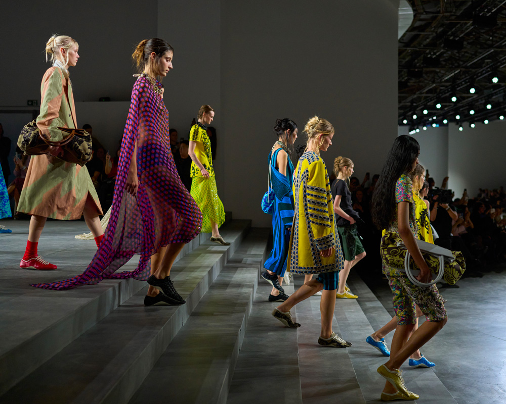 Vue du défilé Dries Van Noten Printemps-été 2026