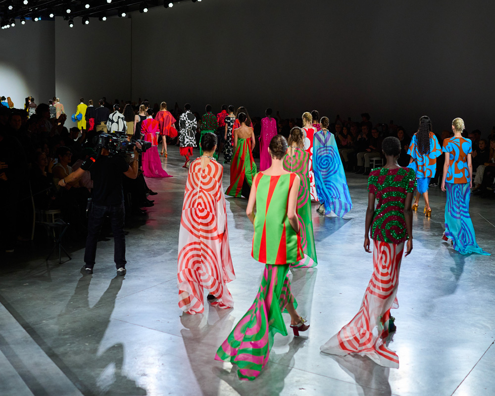 Vue du défilé Dries Van Noten Printemps-été 2026