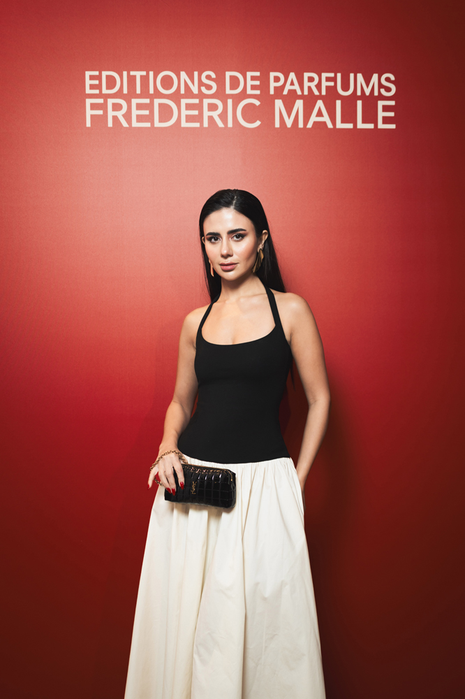 Dima Al Asadi à la soirée Portrait of a Lady de Frédéric Malle © Jean Picon / SAY WHO.