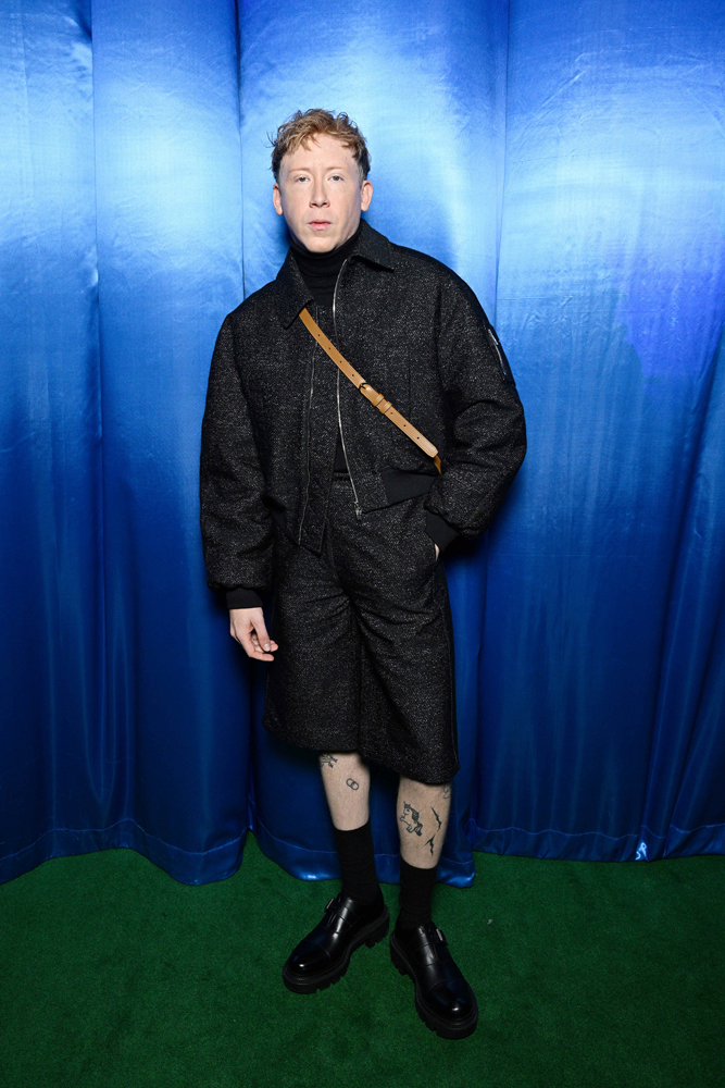 Eddy de Pretto au défilé Louboutin printemps-été 2026.