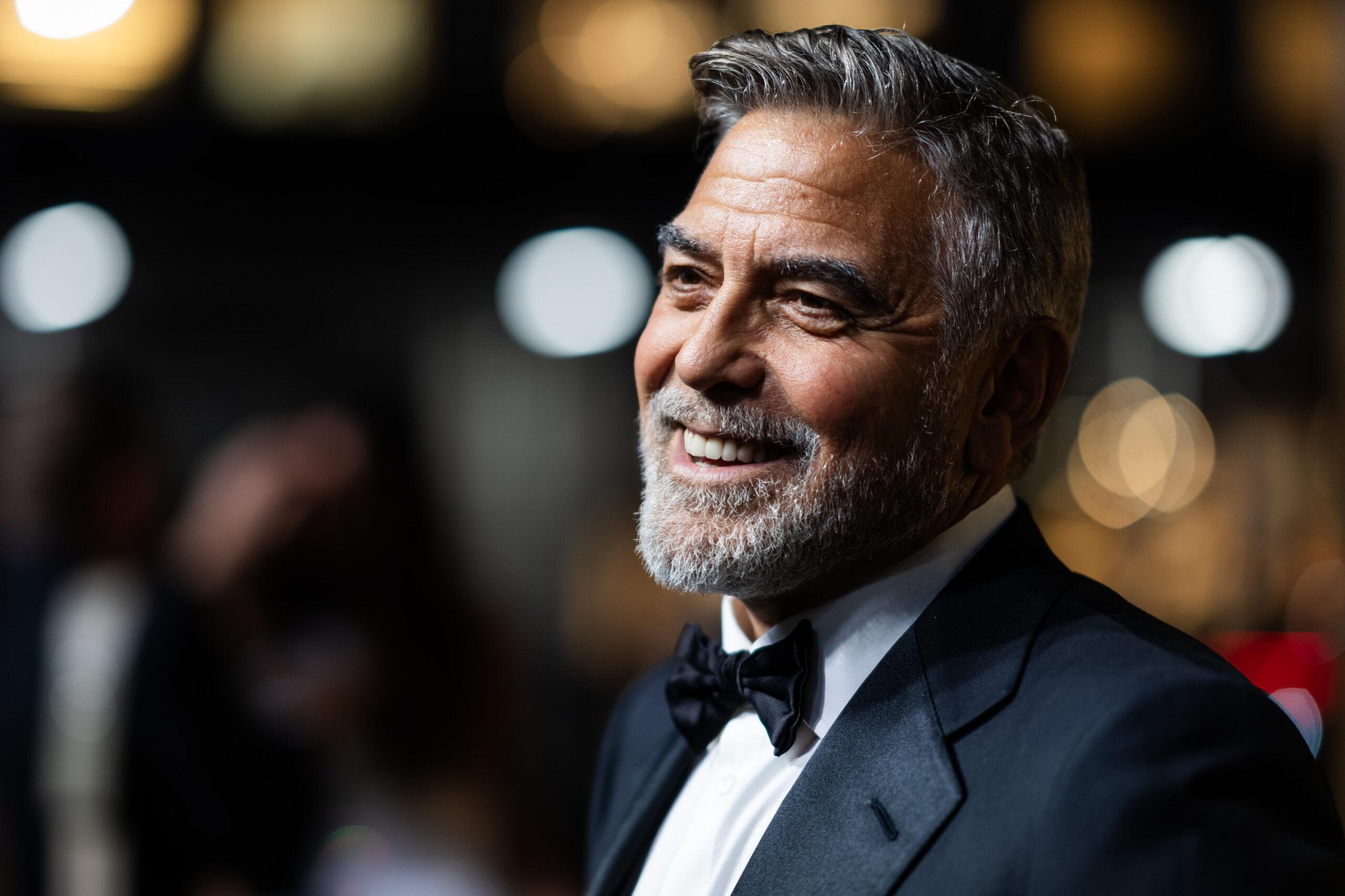 L'acteur George Clooney assiste à la soirée The Albies à New York. © Gotham/FilmMagic.