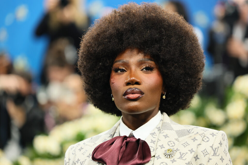 La chanteuse Doechii au Met Gala en 2025 à New York. © Theo Wargo/FilmMagic.