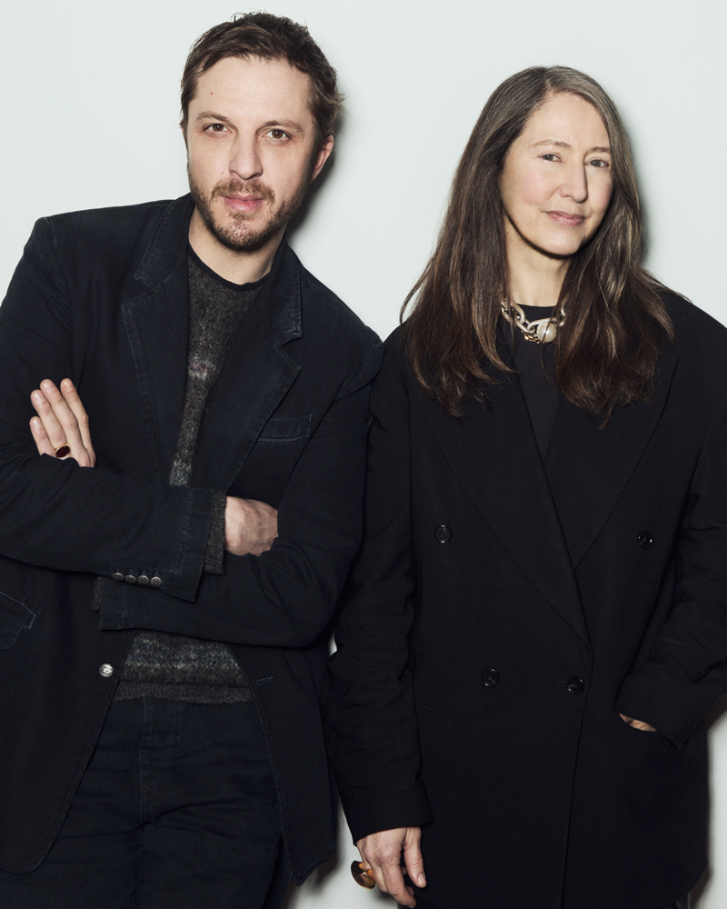 Glenn Martens et Ann-Sofie Johansson pour la collaboration H&M.