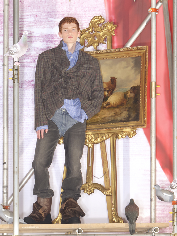 La collaboration H&M x Glenn Martens © H&M.