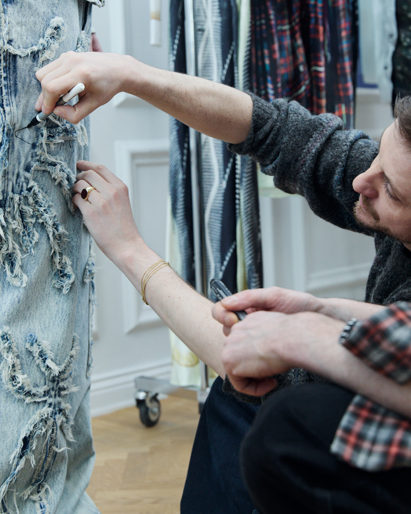 La collaboration Glenn Martens x H&M.