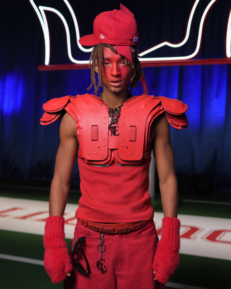 Jaden Smith at the Louboutin Spring/Summer 2026 show.