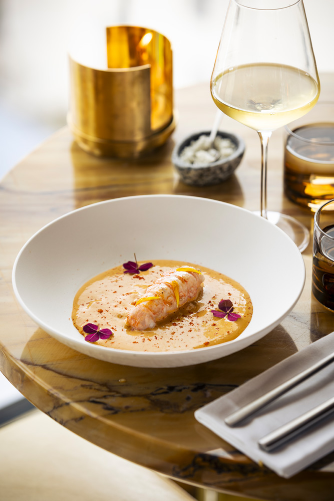 Le restaurant bistronomique La Fondation. © Romain Ricard.