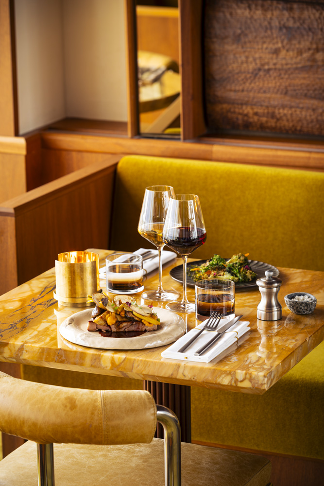 Le restaurant bistronomique La Fondation. © Romain Ricard.