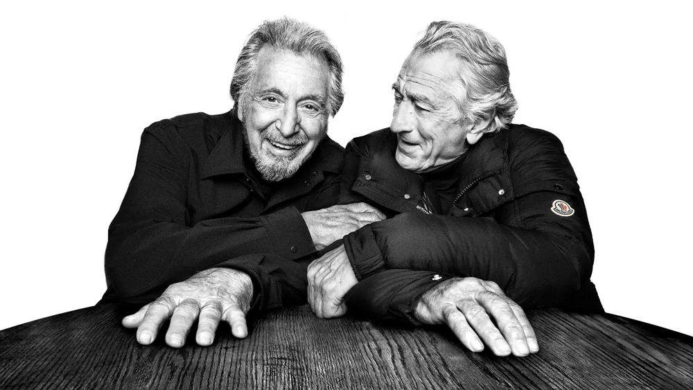 Al Pacino et Robert De Niro © Platon / Moncler.