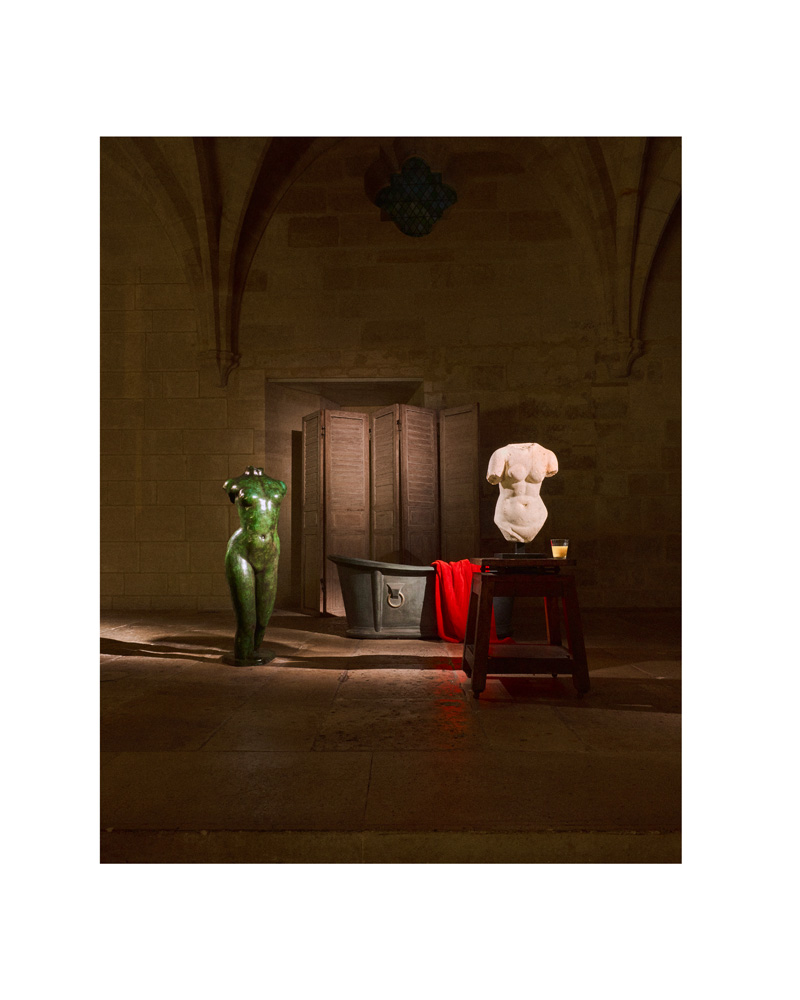 Expositioin Mythes par Jacquemus au Collège des Bernardins 2025