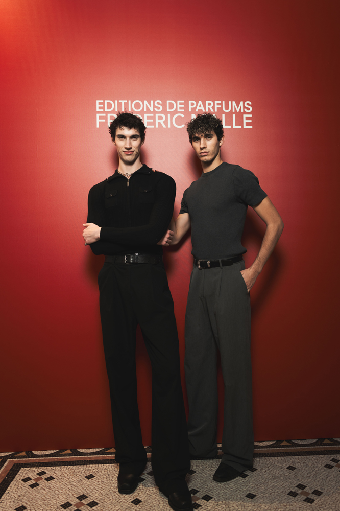 Marco et Nicolo Bozzato à la soirée Portrait of a Lady de Frédéric Malle © Jean Picon / SAY WHO.