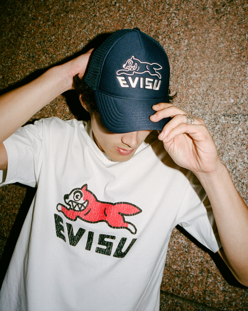 La collaboration Ice Cream x Evisu.