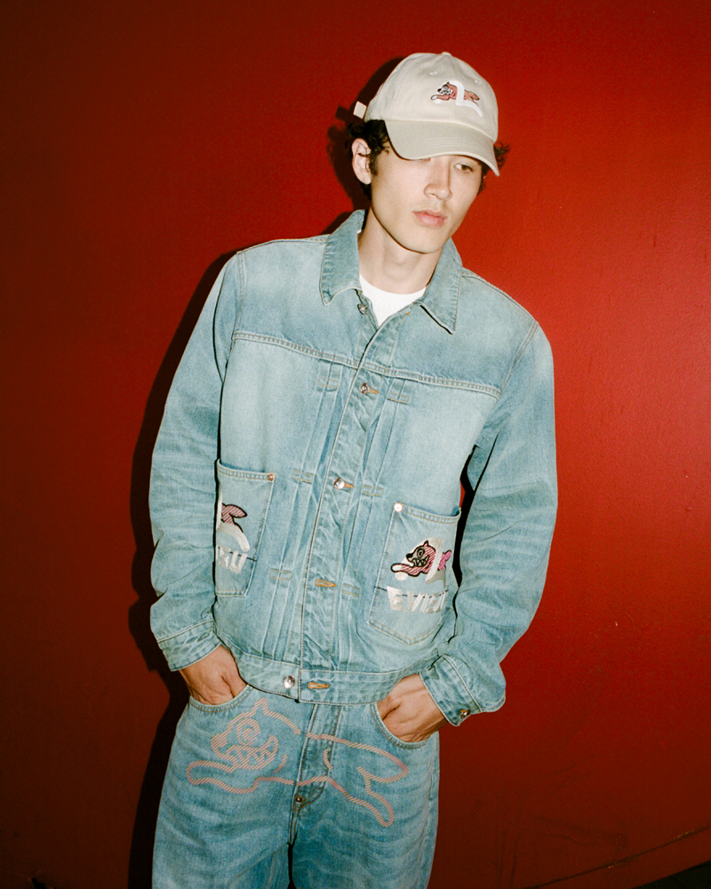 La collaboration Ice Cream x Evisu.