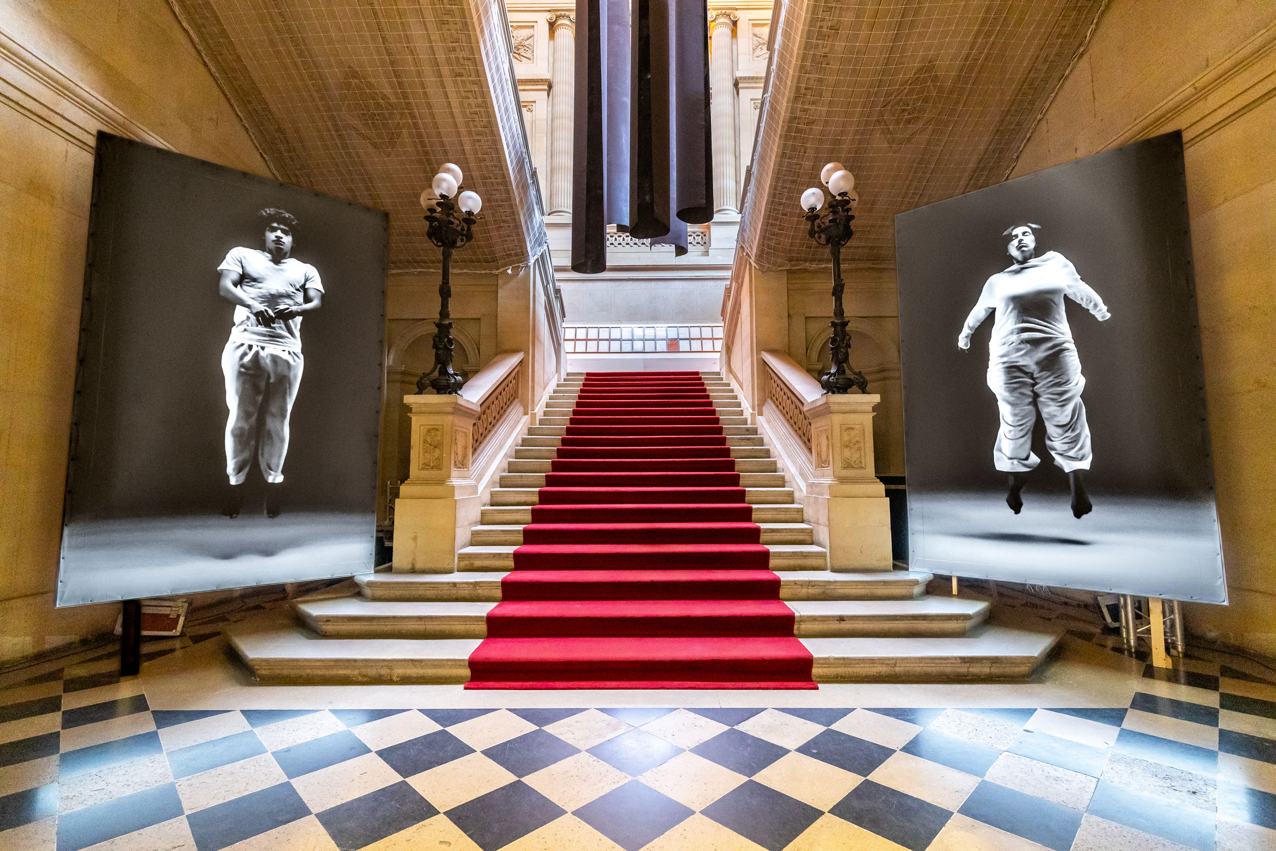 œuvre de Sarah Brahim, I like never, I also like ever (2024) exposée à la foire d'art contemporain Asia Now à la Monnaie de Paris