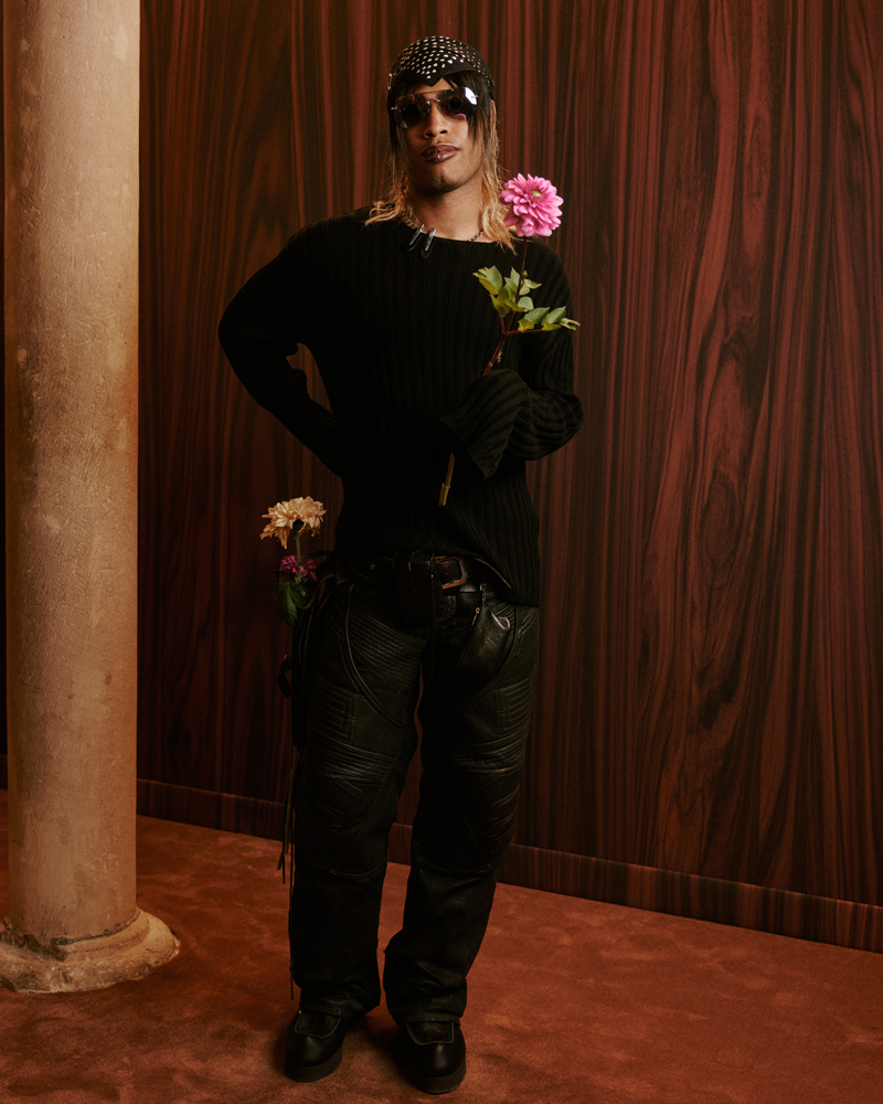 Ecco2k au défilé Acne Studios printemps-été 2026. 