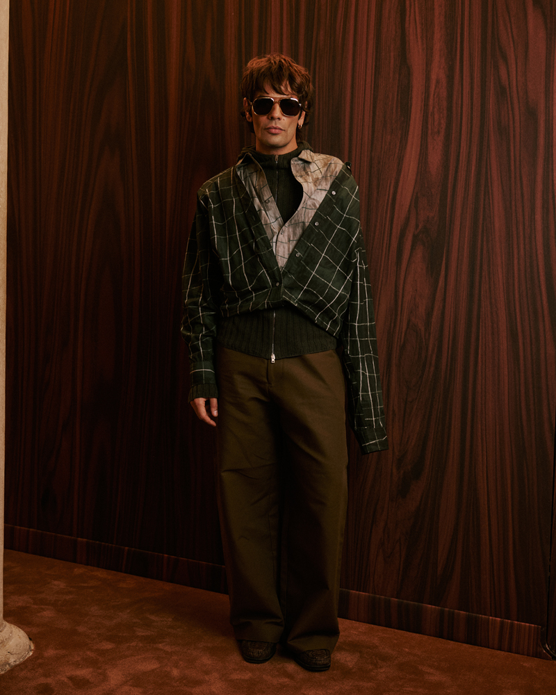 Lucky Love au défilé Acne Studios printemps-été 2026. 