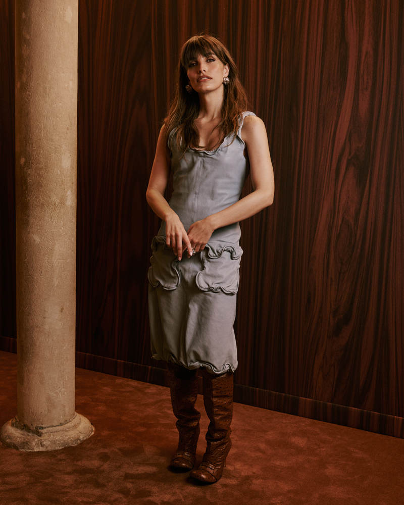 Lux Pascal au défilé Acne Studios printemps-été 2026. 