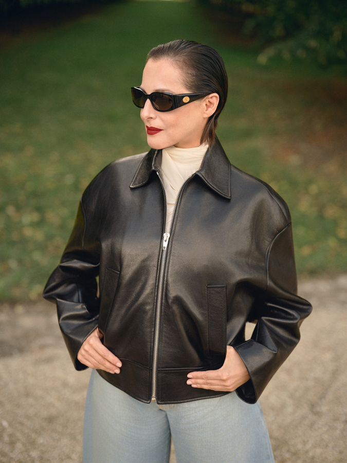 amira casar au défilé celine printemps-été 2026 à la fashion week de paris