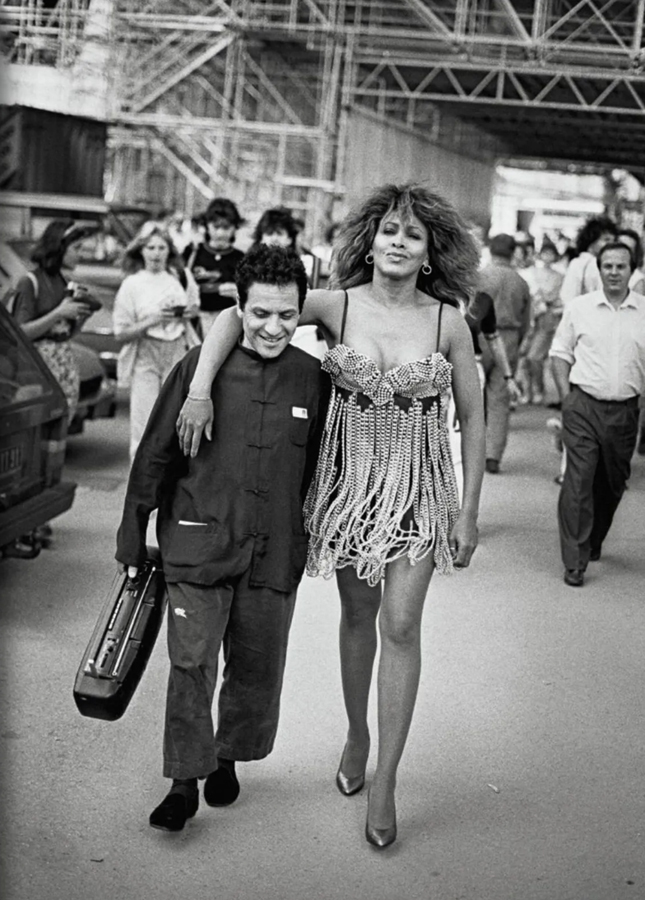 azzedine alaia et tina turner par peter lindbergh 