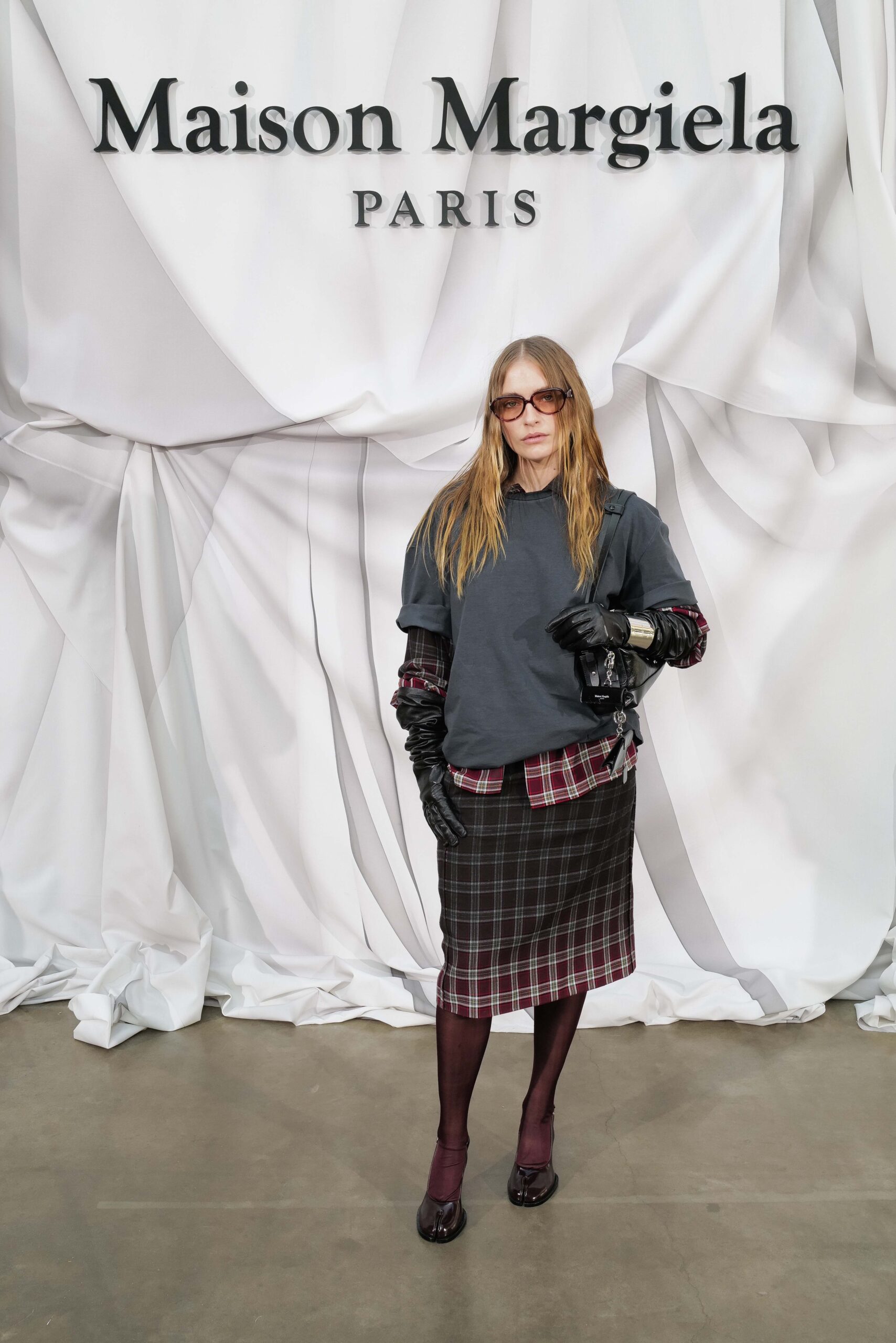 Camille Razat au défilé Maison Margiela printemps-été 2026.