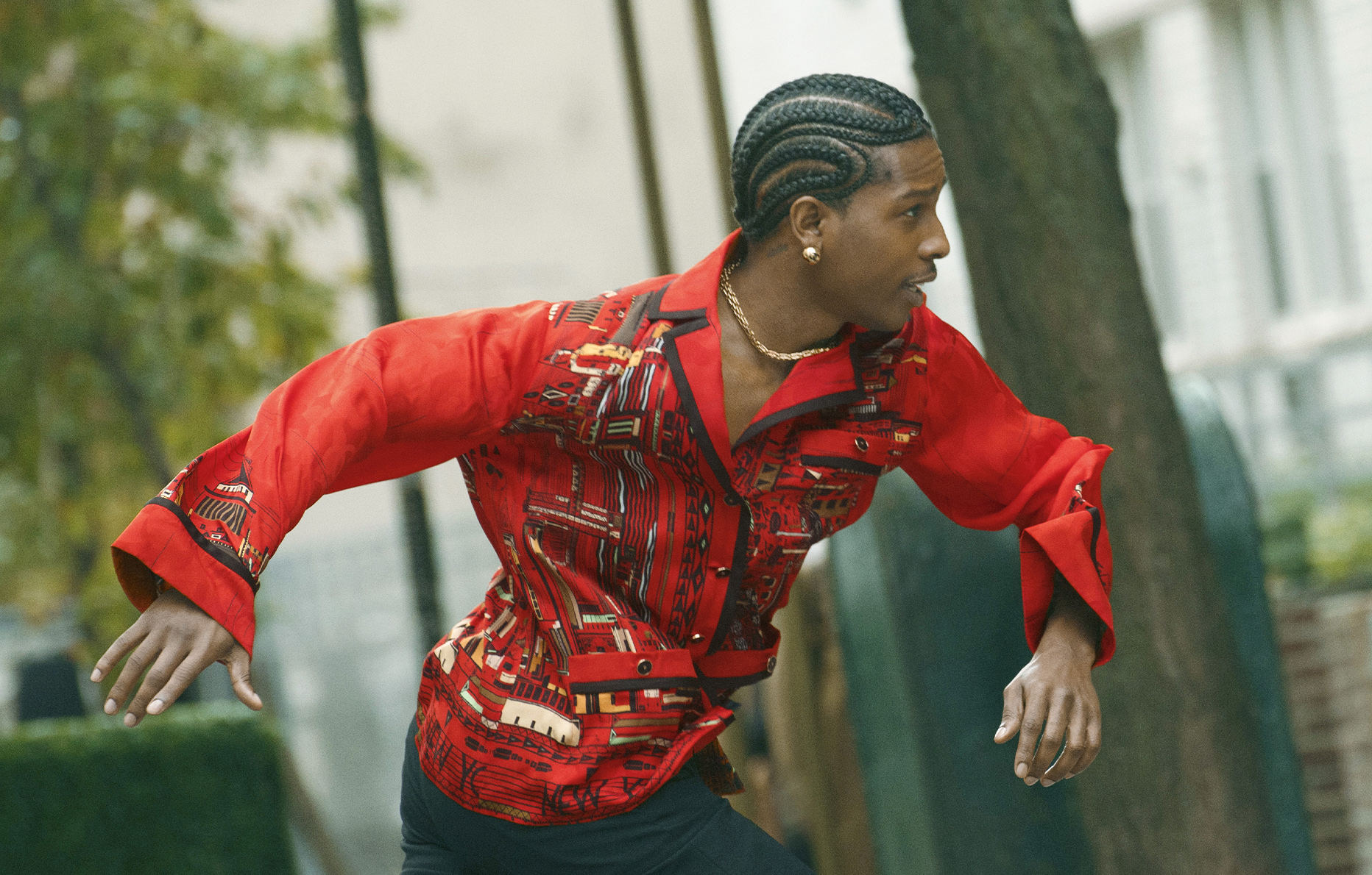 A$AP Rocky pour la campagne Chanel Métiers d'Art © Chanel.