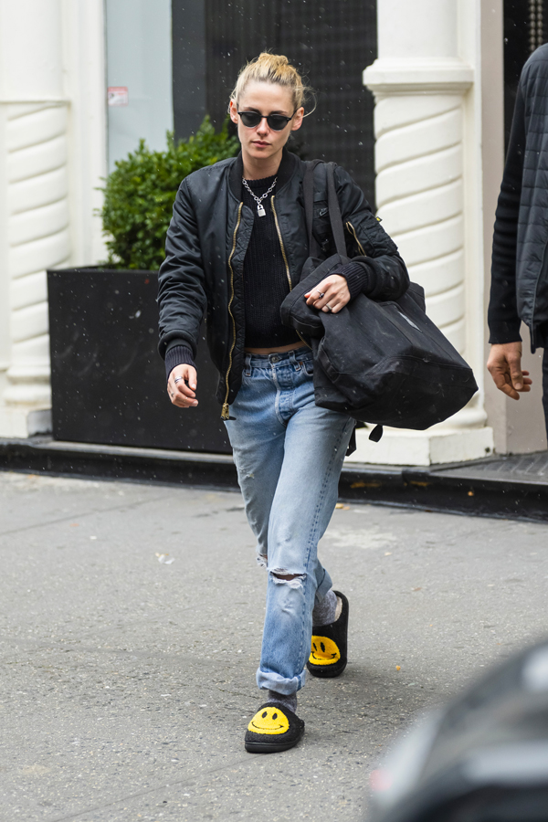 kristen stewart en chaussons 