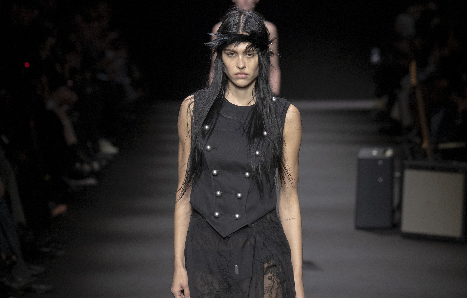 défilé ann demeulemeester printemps-été 2026 fashion week paris