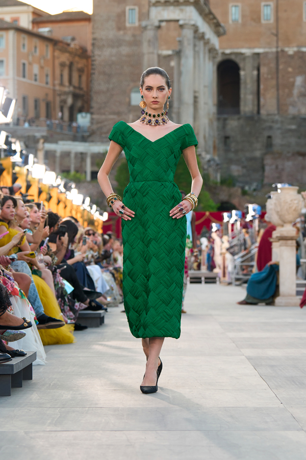 défilé dolce & gabbana alta moda 2025 rome