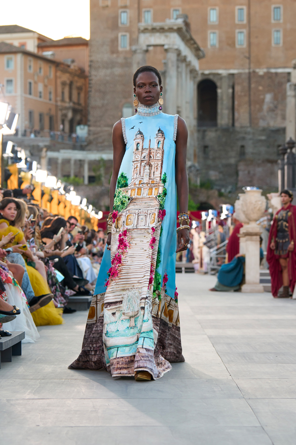 défilé dolce & gabbana alta moda 2025 rome