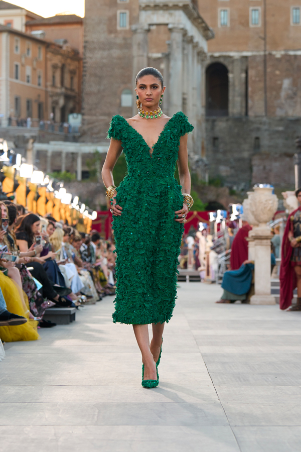 défilé dolce & gabbana alta moda 2025 rome
