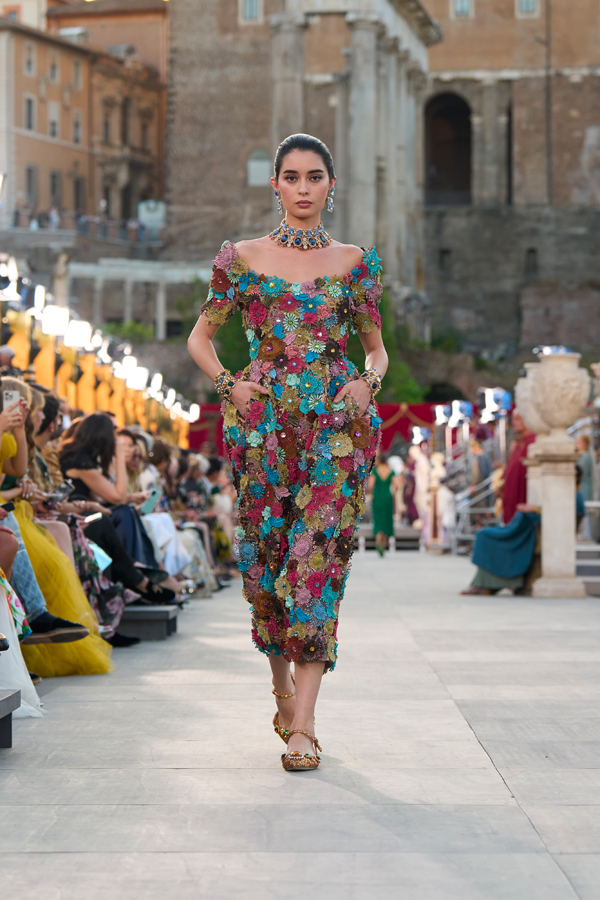 défilé dolce & gabbana alta moda 2025 rome
