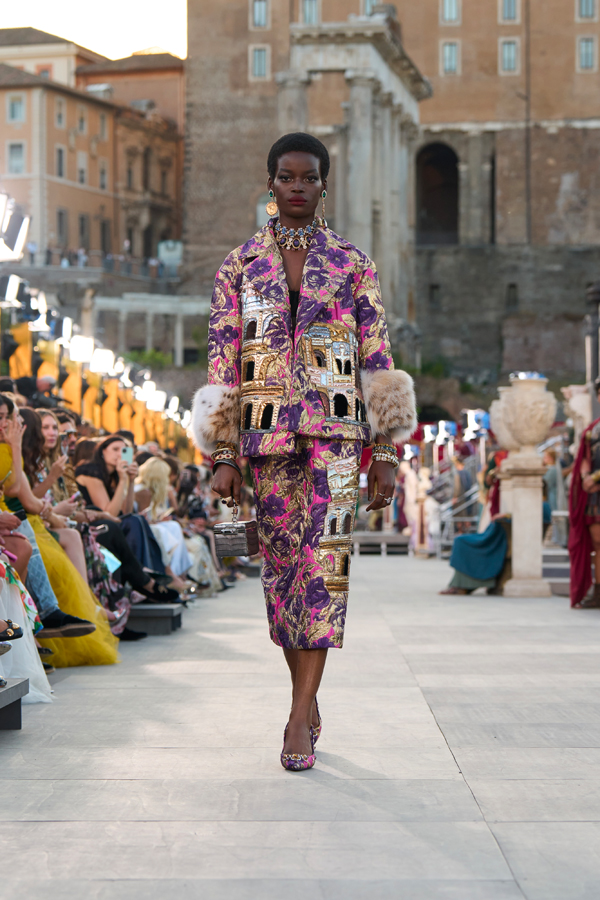 défilé dolce & gabbana alta moda 2025 rome