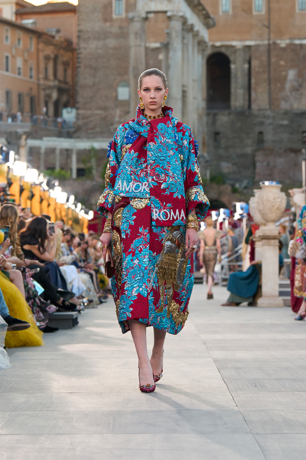 défilé dolce & gabbana alta moda 2025 rome