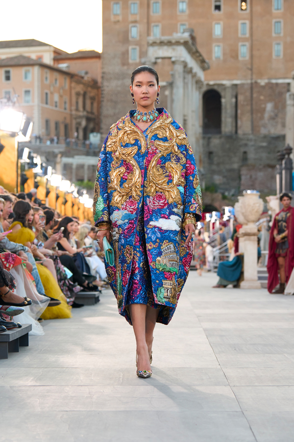 défilé dolce & gabbana alta moda 2025 rome