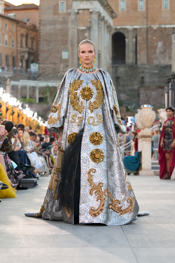 défilé dolce & gabbana alta moda 2025 rome