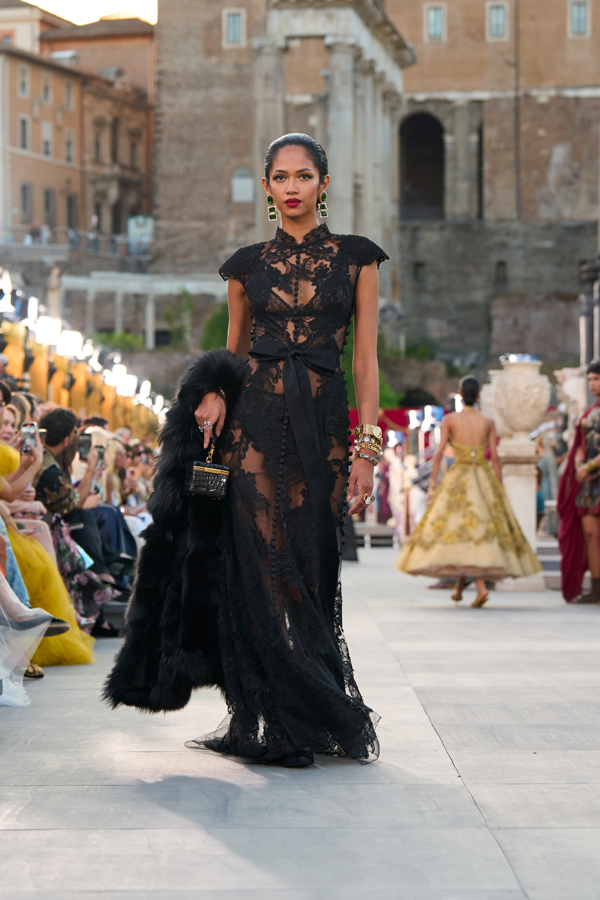 défilé dolce & gabbana alta moda 2025 rome