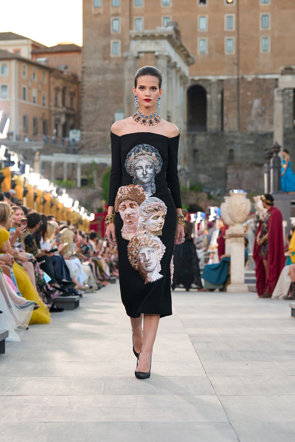 défilé dolce & gabbana alta moda 2025 rome