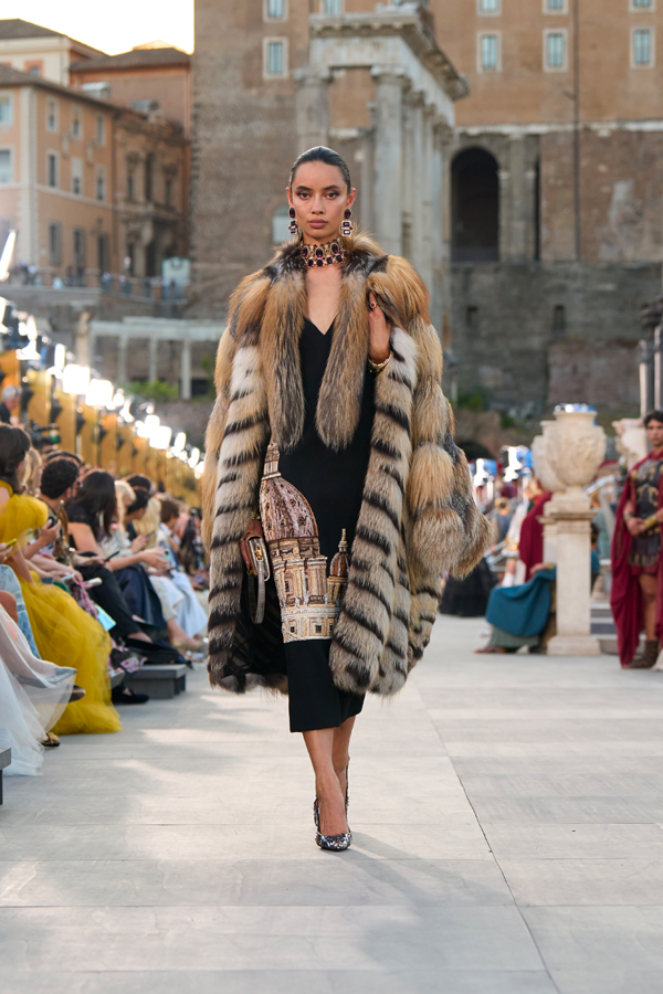 défilé dolce & gabbana alta moda 2025 rome