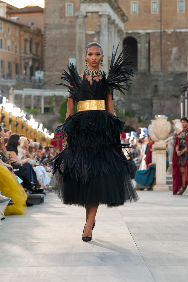 défilé dolce & gabbana alta moda 2025 rome