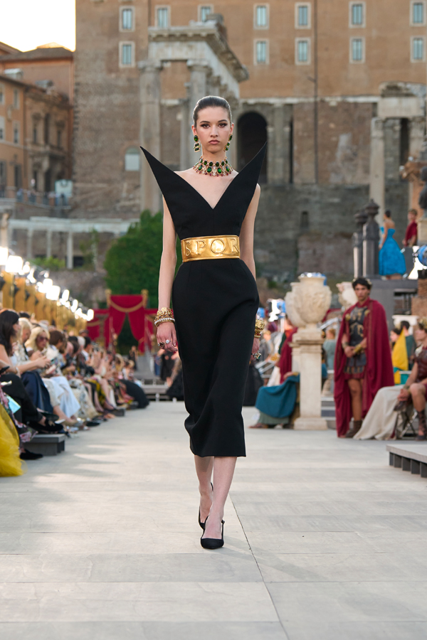 défilé dolce & gabbana alta moda 2025 rome