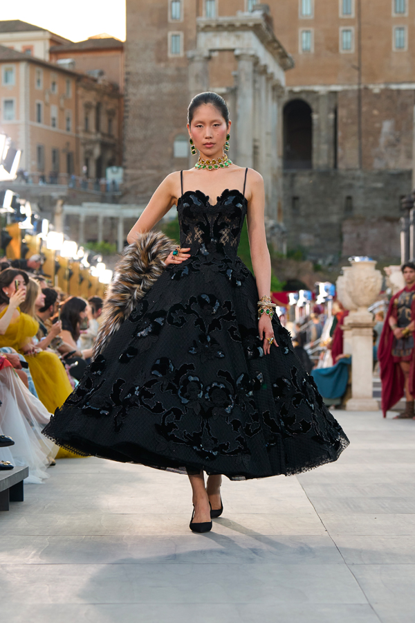 défilé dolce & gabbana alta moda 2025 rome