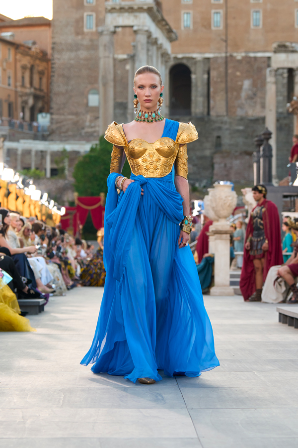 défilé dolce & gabbana alta moda 2025 rome